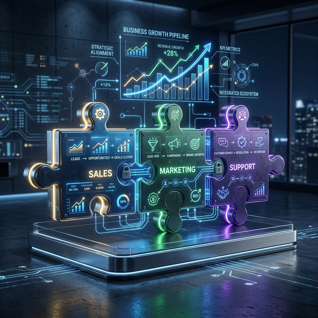 Zoho Growth Stack: Automate Marketing, Sales & Customer Experience