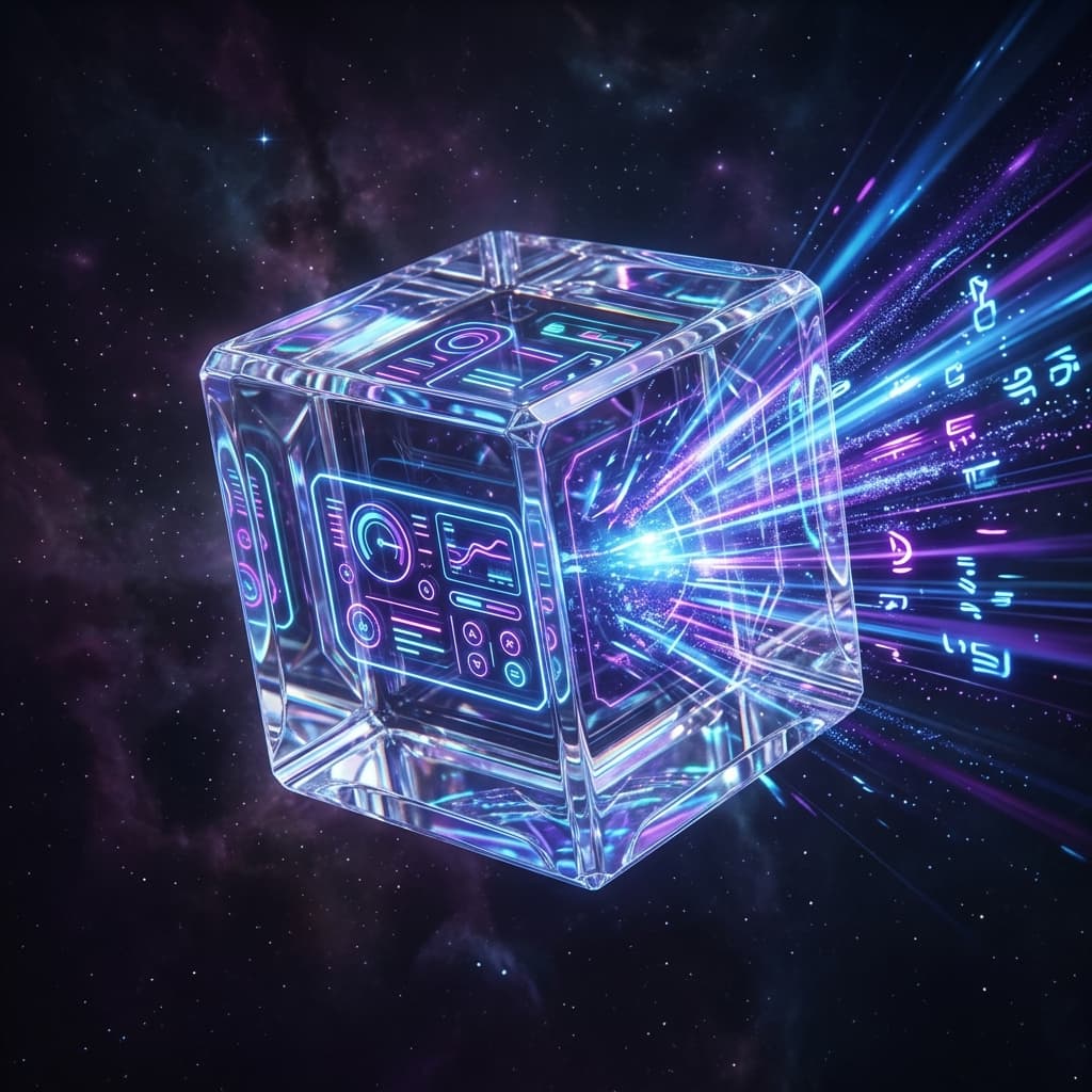 Strategy Glass Cube